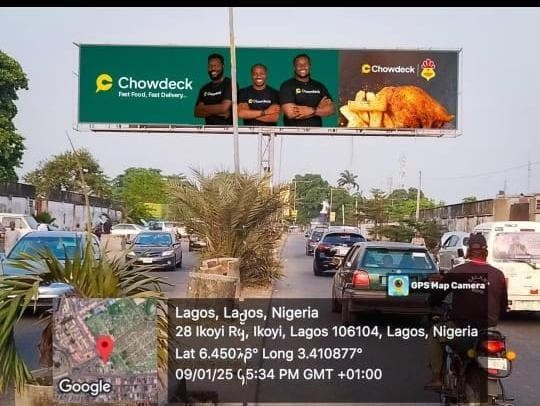 Gantry billboard Ikoyi/Obalende Ijeh Market Road Via Passport Office, Lagos 1 Gantry billboard Ikoyi-Obalende Ijeh Market Road Via Passport Office, Lagos