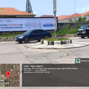 Static Billboard Spar SuperMarket Entrance by Nicon Town Estate, Lekki, Lagos