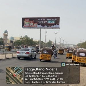 Eyecatcher Billboard Along Katsina road Kano state