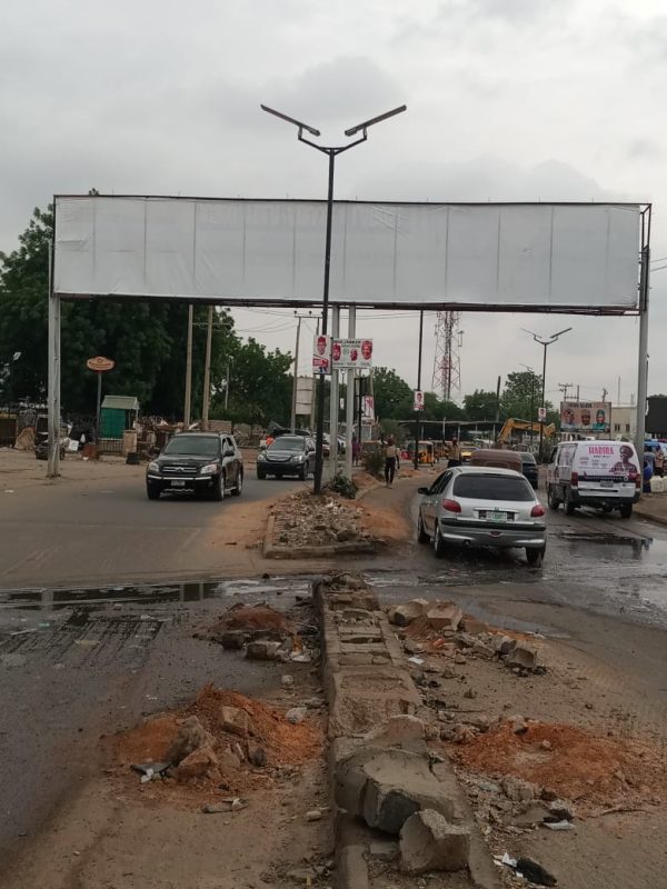 Gantry Billboard Audu bako way by hospital road Katsina road Kano state