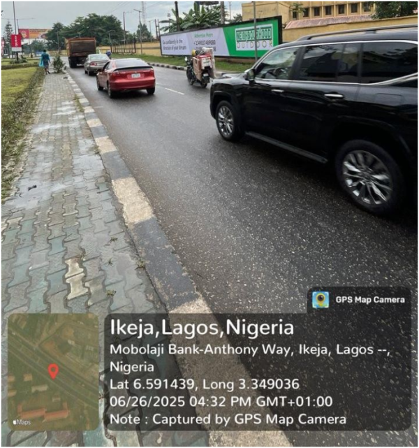 Wallmount Billboard Mobolaji Bank Anthony Way, Lagos