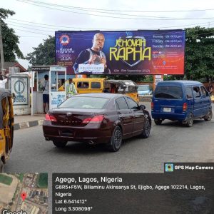 96 Sheet Billboard Along NNPC Road,(Depot) by Nigeria Pipeline, Ejigbo, Lagos.