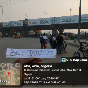 Bridge Panel Billboard Osisioma Flyover Aba Owerri Road Aba, Abia State