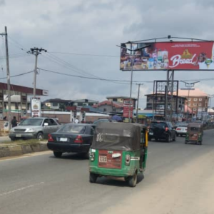 Eyecatcher Billboard Aba Owerri road by Luxury City Hotel, Aba, Abia State