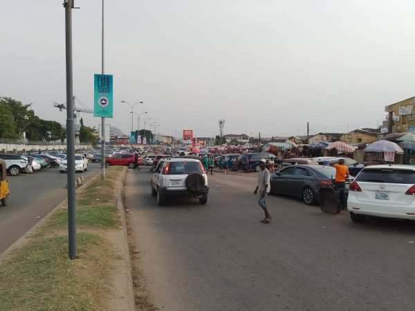 Lamppoles Utako market, Abuja