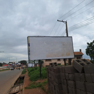 48 sheet BIllboard NNPC Road after Moore Junction, Abeokuta, Ogun State.