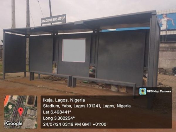 Bus Shelter Billboard Stadium Bus Stop along Ikorodu Road Surulere, Lagos