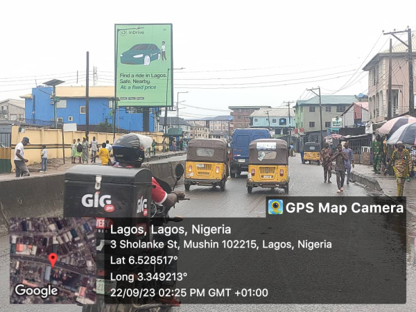Portrait Billboard Isolo Road Mushin Ftf Ojuwoye Market, Agege Motor Road, Lagos