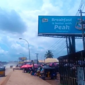 Unipole Along Afor Igwe Market Ogidi, Onitsha, Anambra State