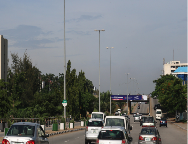 Gantry Billboard Along Constitution Avenue by BOI Bridge, close to NNPC Tower/War College, Abuja.