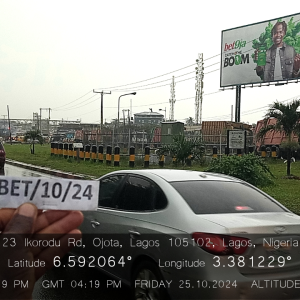 96 Sheets Billboard By Gani Faweyimi Park, Olusosun Access Road, Ojota, Lagos