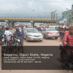 Bridge Panel Billboard at the Entrance of sabo market in sagamu, Ogun State