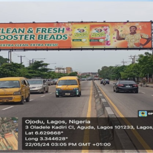Gantry Billboard 375 Wemco Road, Ogba By Sunday Market Ftf Agege, Lagos