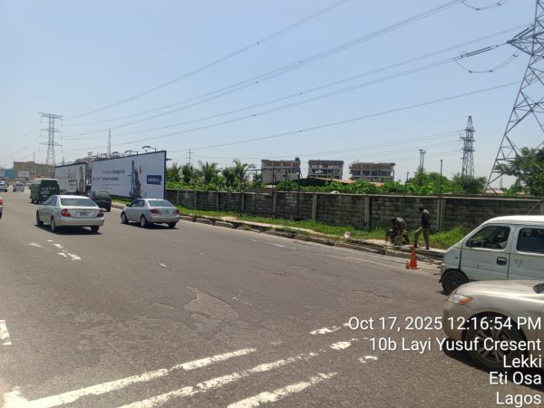 Standalone Billboard Lekki Epe Expressway, Back of Shoprite, Lagos