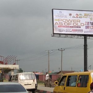 Unipole Billboard Ojo barrack FTF/ftt lasu, Lagos