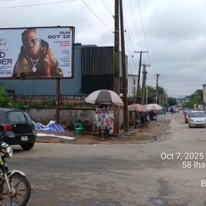 48 Sheet Billboard 360 football by Ebenezer junction along ihama road, Benin, Edo