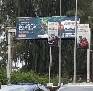 Gantry Billboard dolphin estate road, Ftf Falomo, Awolowo road,Alfred, Lagos