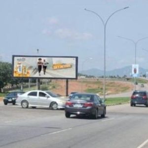 Large Format Billboard Along Bill Clinton Drive by junction of Bill Clinon, Abuja