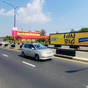 Wall Panel Billboard Osborne road by dolphin mosque before dolphin shopping plaza Ikoyi, Lagos