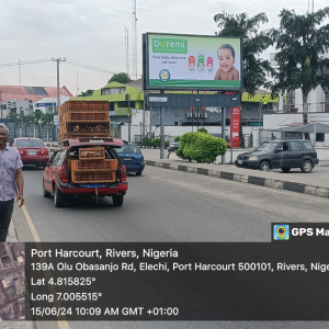 Bulletin Billboard Olu Obasanjo Road opp. Honda Centre, Portharcourt , Rivers State