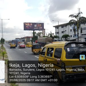 Unipole Billboard Ojuelegba, Ikorodu Rd, Barracks Bus-stop, Lagos