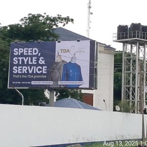 Backlit Billboard Along Ahmadu Bello Way, Opposite MRS Filling Station,Victoria Island, Lagos.