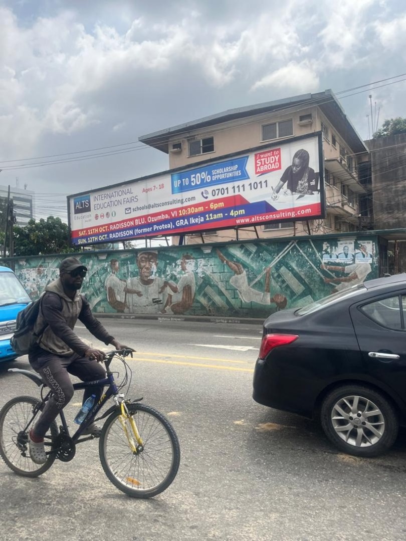 Wall Panel Billboard At Awolowo Road , Ikoyi FTT/FTF Falomo, Lagos 1 Wall Panel Billboard At Awolowo Road , Ikoyi FTT/FTF Falomo, Lagos