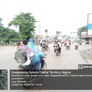 Portrait Billboard Gwagwalada-Duka Road,FTT Federal high court, Hospital, FCT, Abuja