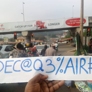 Bridge Panel Billboard Fajuyi bridge facing Okesha market, Ado Ekiti, Ekiti state