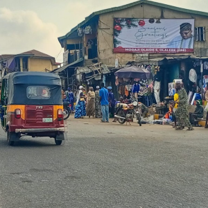 Wall Panel Billboard at Agodi gate close to Agodi Prison, Ibadan, Oyo State