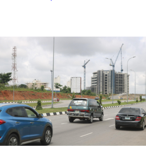 Portrait Billboard on Goodluck Jonathan  way Behind Rivers house, Abuja.
