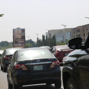 Portrait Billboard Shehu Ya’adua Way, Opposite VIO Head office  Mabushi,  Abuja.
