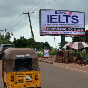 48 Sheet Billboard New Haven (by tastia Opp mount Camel, Enugu State.
