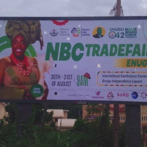 48 Sheets Billboard New Haven Bypass By De Dome event centre, Enugu State