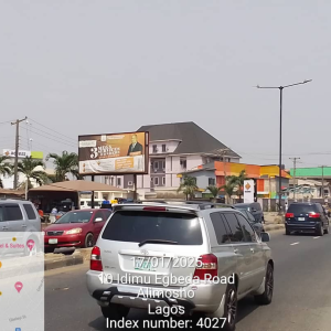 48 Sheet Billboard Egbeda Idimu road by Access Bank & GT Bank FTF Egbeda Market, Lagos