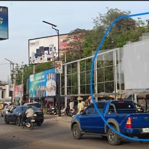 98-sheet billboard at Club Road roundabout off Bompai Road, Kano