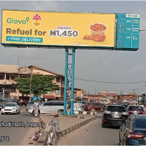 Gantry Billboard Ali Dada Bus Stop, Ago Palace Way, Lagos