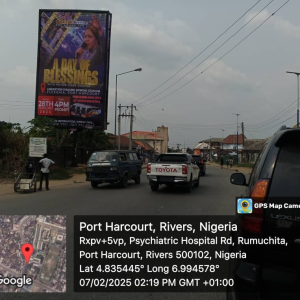 Portrait Billboard Psychiatric Hospital Road Before SBS Junction Port Harcourt, Rivers State