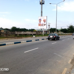 Portrait Billboard Tombia Street by Polo Club GRA, Port Harcourt, Rivers State