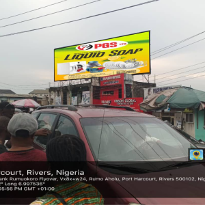 Rooftop Billboard Ikwerre West road by rumuokoro Market facing the flyover, Rivers State