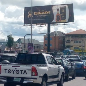 Unipole Billboard Ikwere Road Emenike Junction facing Mile 1 Market, Port Harcourt, Rivers State