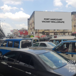 Walldrape Billboard Aba road by waterlines Junction, Port Harcourt, Rivers State