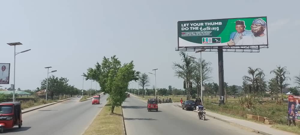 Unipole Billboard Along Federal secretariat, Abak road, Uyo. 1 Unipole Billboard Along Federal secretariat, Abak road, Uyo.