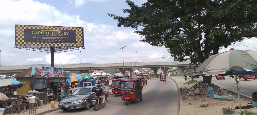 Unipole Billboard Along Idoro road by Ekom Iman junction, Awka Ibom. 1 Unipole Billboard Along Idoro road by Ekom Iman junction, Awka Ibom.