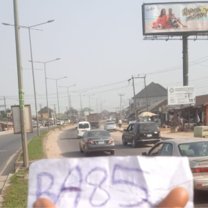 Unipole Billboard Airport road after Airport hotel-close to Rupukwu Market, PH, Rivers State
