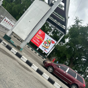 Wall Panel Billboard At the entrance of VGC estate, Lagos