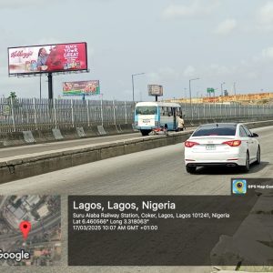 Unipole at Lagos Badagry Expressway before Mile 2 Intersection, Lagos.