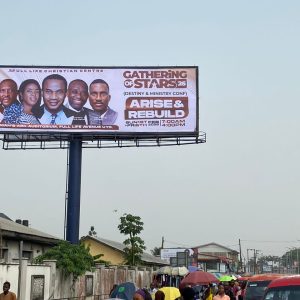 Outdoor Billboards advertising agency in Lagos Nigeria - DSTV- BRT Branding and Digital Marketing 58 Unipole Billboard Along ibom plaza by Uniyo, Uyo