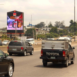 Portrait Billboard Along Gbagada  Expressway By Anthony ,Lagos