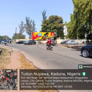 Large Format Billboard Off Muhammadu Buhari Way Ftt Kaduna, Abuja